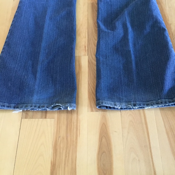 SILVER AIKO Mid-Rise Boot Cut Dark Jeans Stretch - Picture 8 of 8